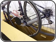 Bike in cardboard bike box